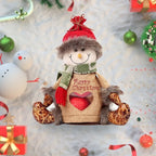 Christmas gift bag zipper design