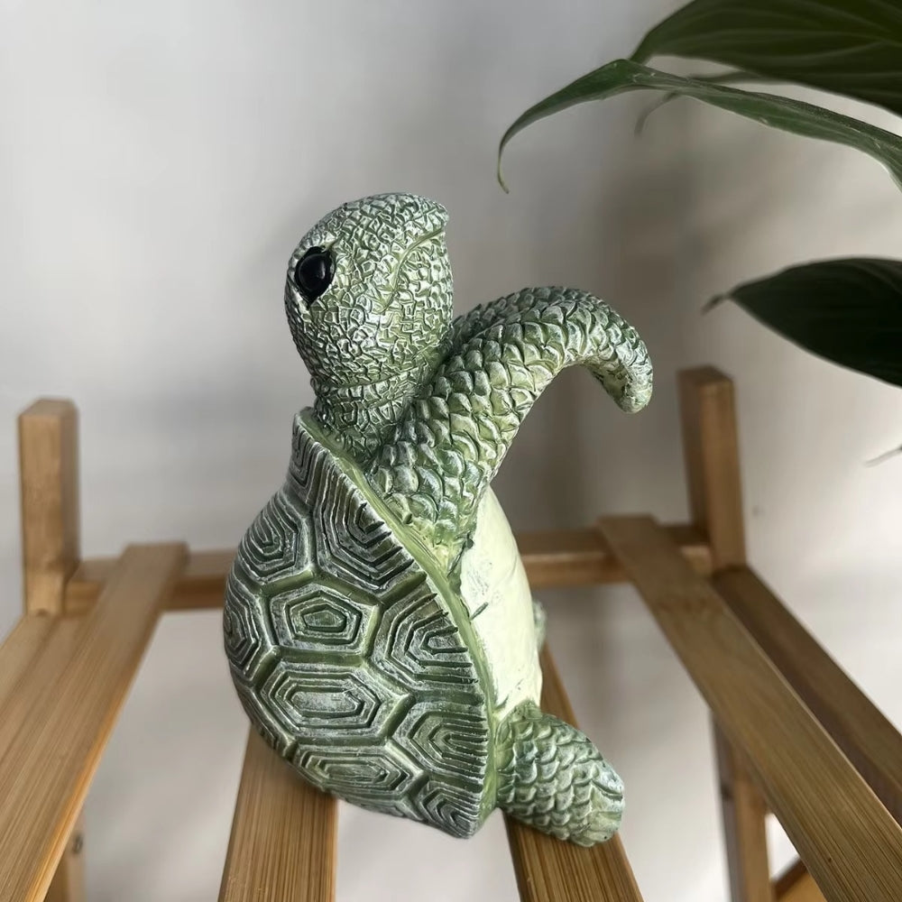 Arden Hanging Turtle Resin Pot Ornament