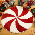 Christmas Cashmere-like Carpet Easy To Care