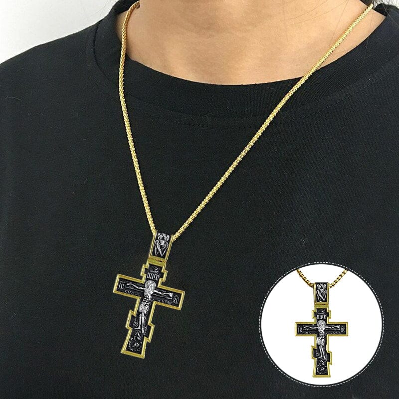 Vintage Cross Necklace