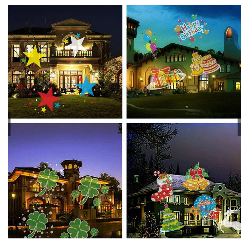 Christmas Laser Light LED Projection for Outdoor Lawn