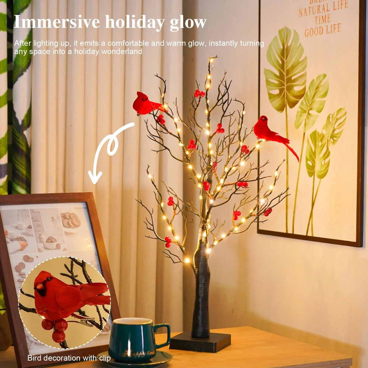 Vintage Glowing Tree