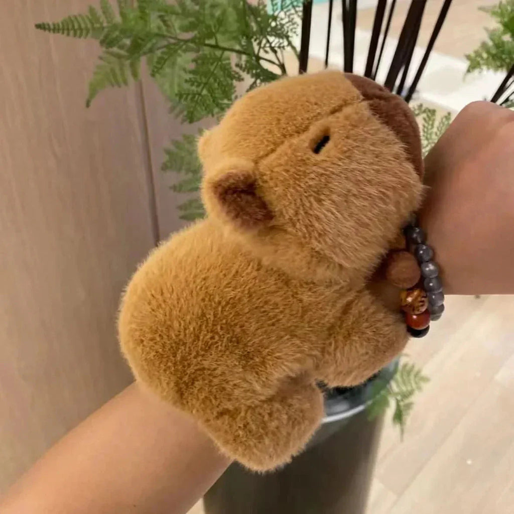 Kawaii Animal Slap Snap Wrap Wristband Plushie Collection