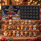 Scottish Highlander Advent Calendar 2026 - 24 Collectible Figurines