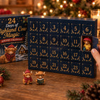 Scottish Highlander Advent Calendar 2026 - 24 Collectible Figurines