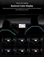 Seat Back Ambient Lighting for Model 3 Highland & Model Y Juniper (2PCS) | Miroken