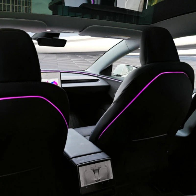 Seat Back Ambient Lighting for Model 3 Highland & Model Y Juniper (2PCS) | Miroken