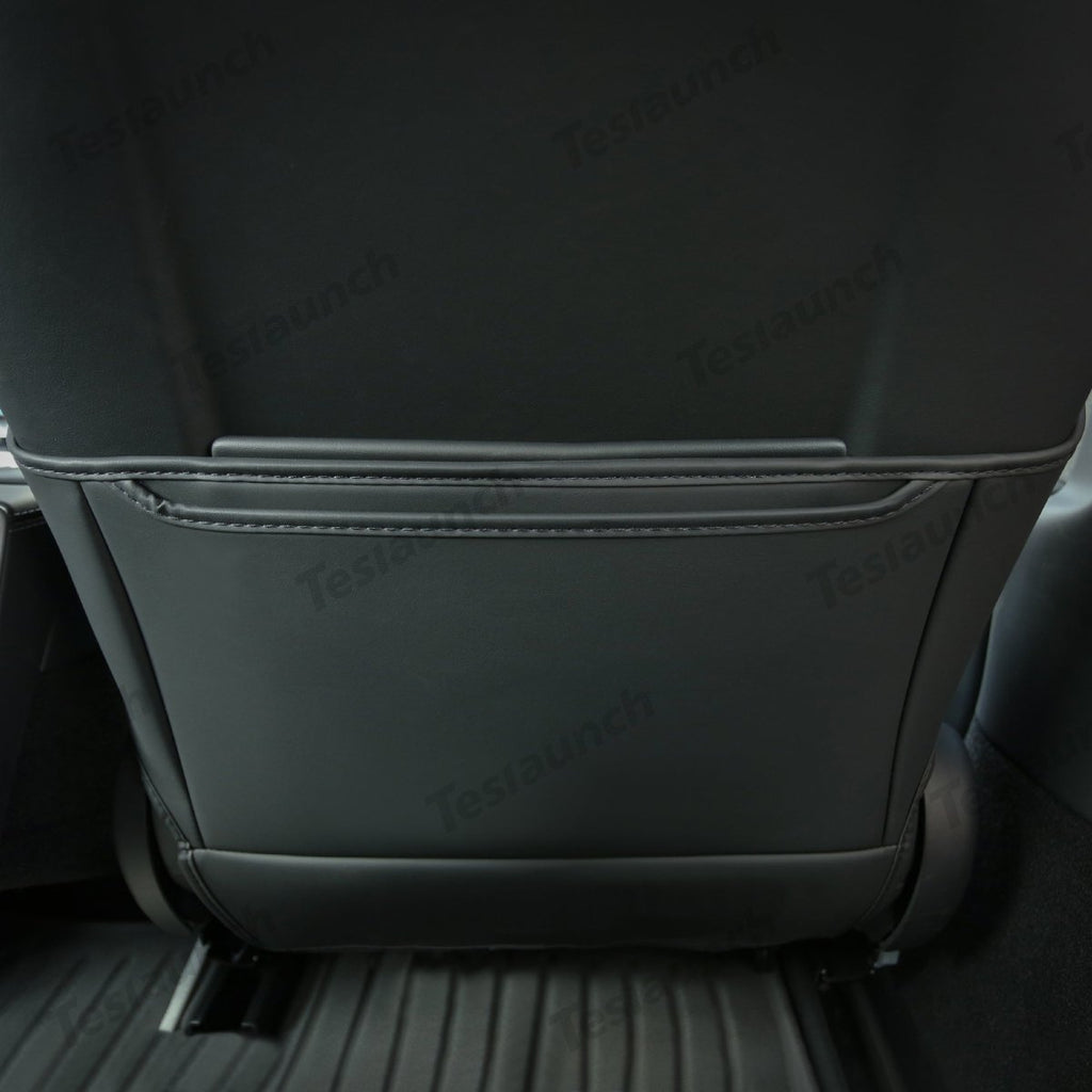 Seat Back Anti Kick Protectors Cover Mats Semi-Surrounded Seatback Pad for Tesla 2024+ Model 3 Highland