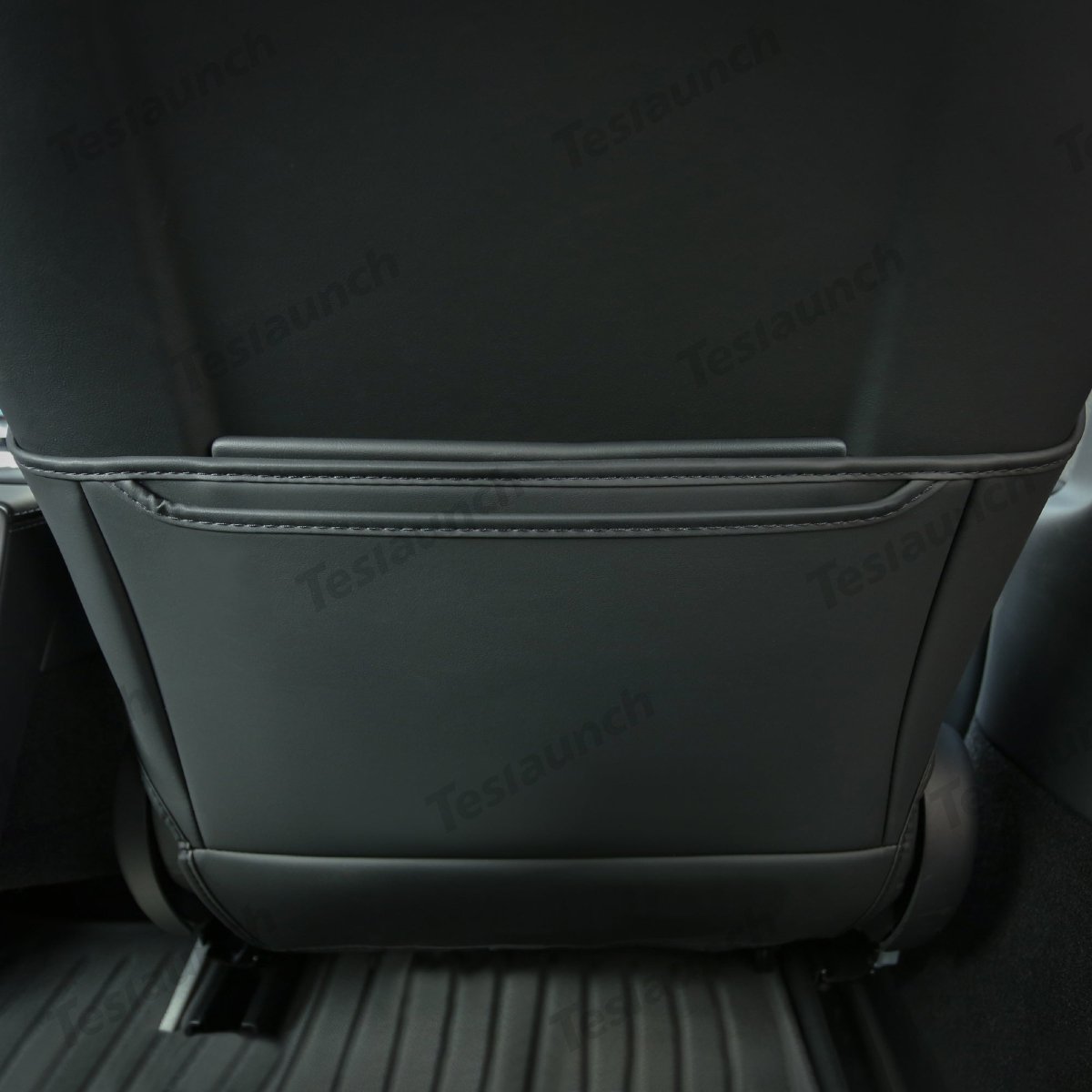 Seat Back Anti Kick Protectors Cover Mats Semi-Surrounded Seatback Pad for Tesla 2024+ Model 3 Highland
