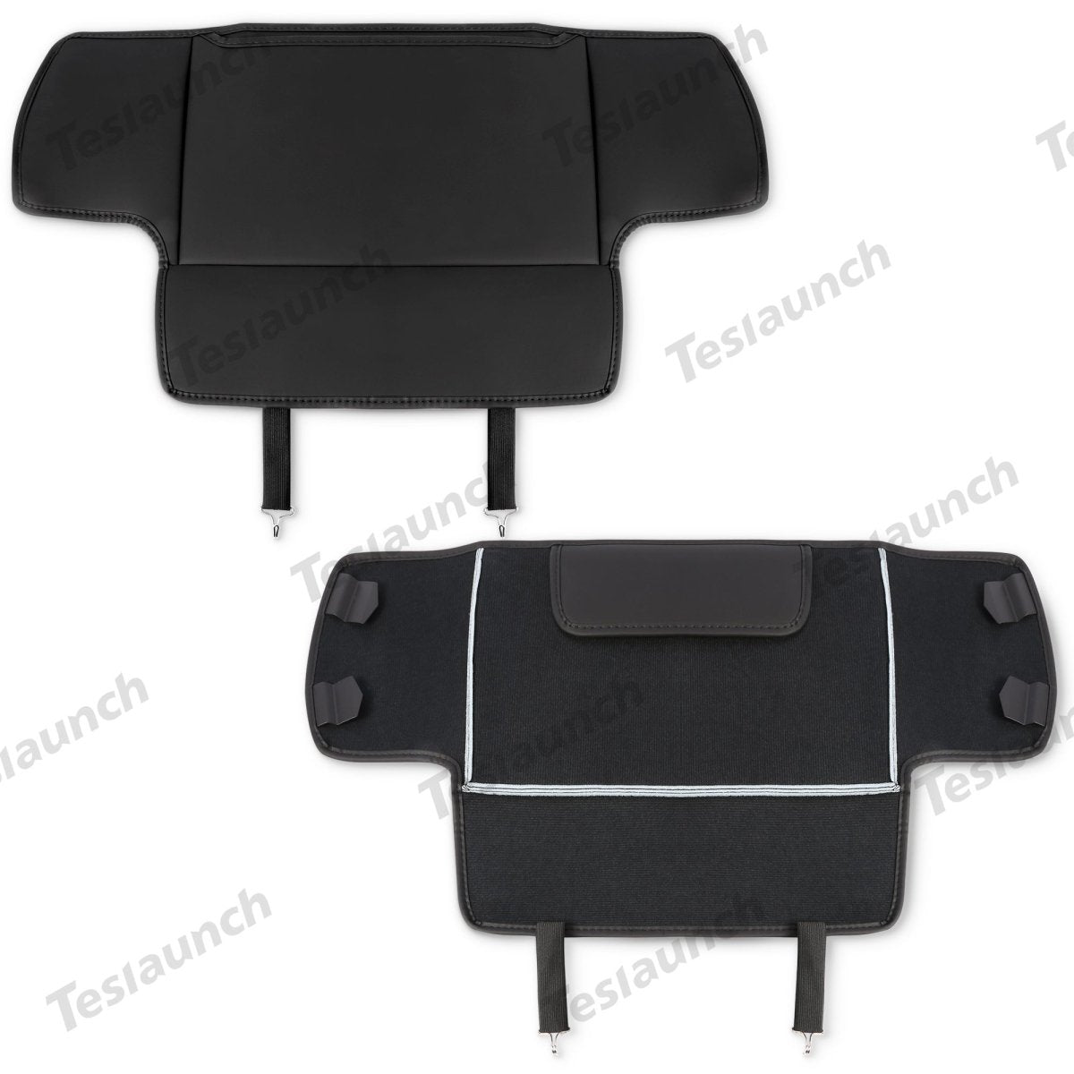 Seat Back Anti Kick Protectors Cover Mats Semi-Surrounded Seatback Pad for Tesla 2024+ Model 3 Highland