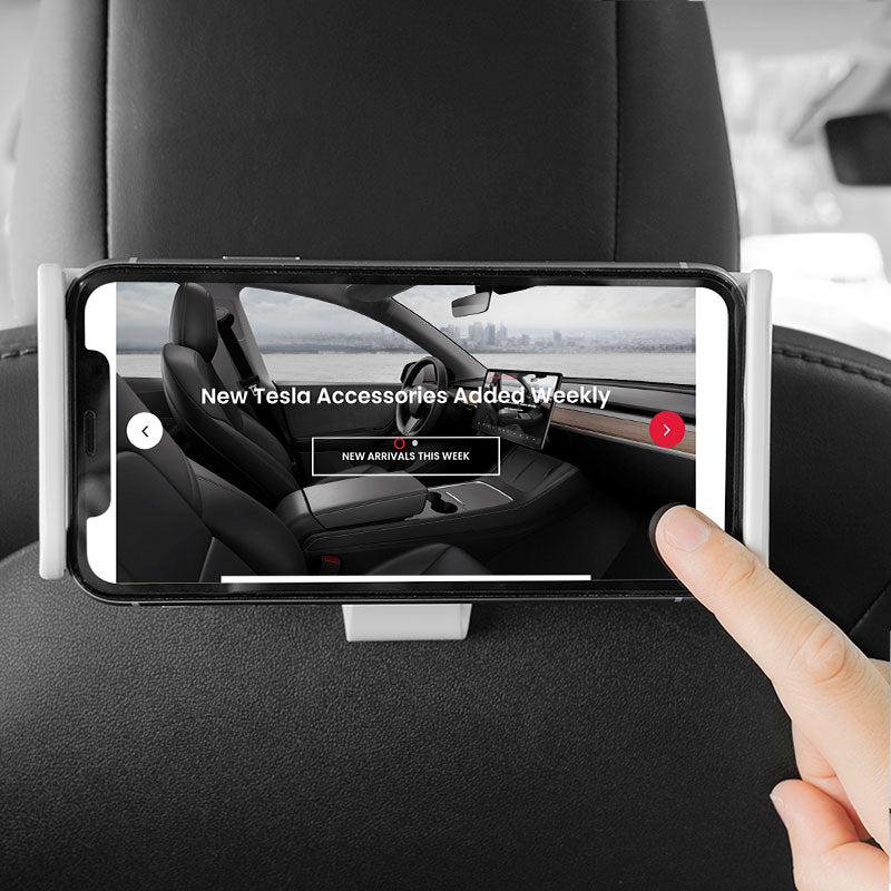 Seat Back Phone & iPad Stretchable Holder for Tesla Model 3/Y