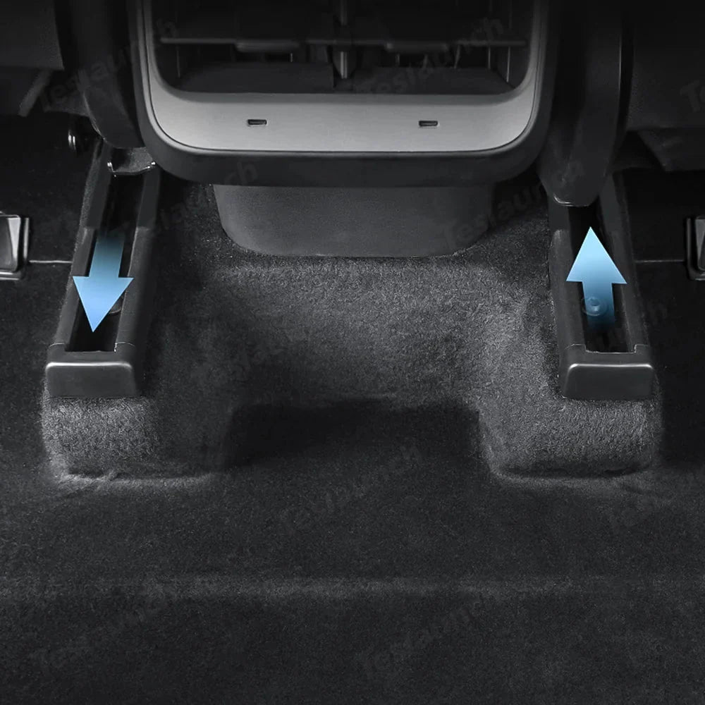 Seat Slide Rail Anti-Kick Cover (4-Piece Set) for Tesla Model Y Juniper 2025+/Model 3 Highland 2024+
