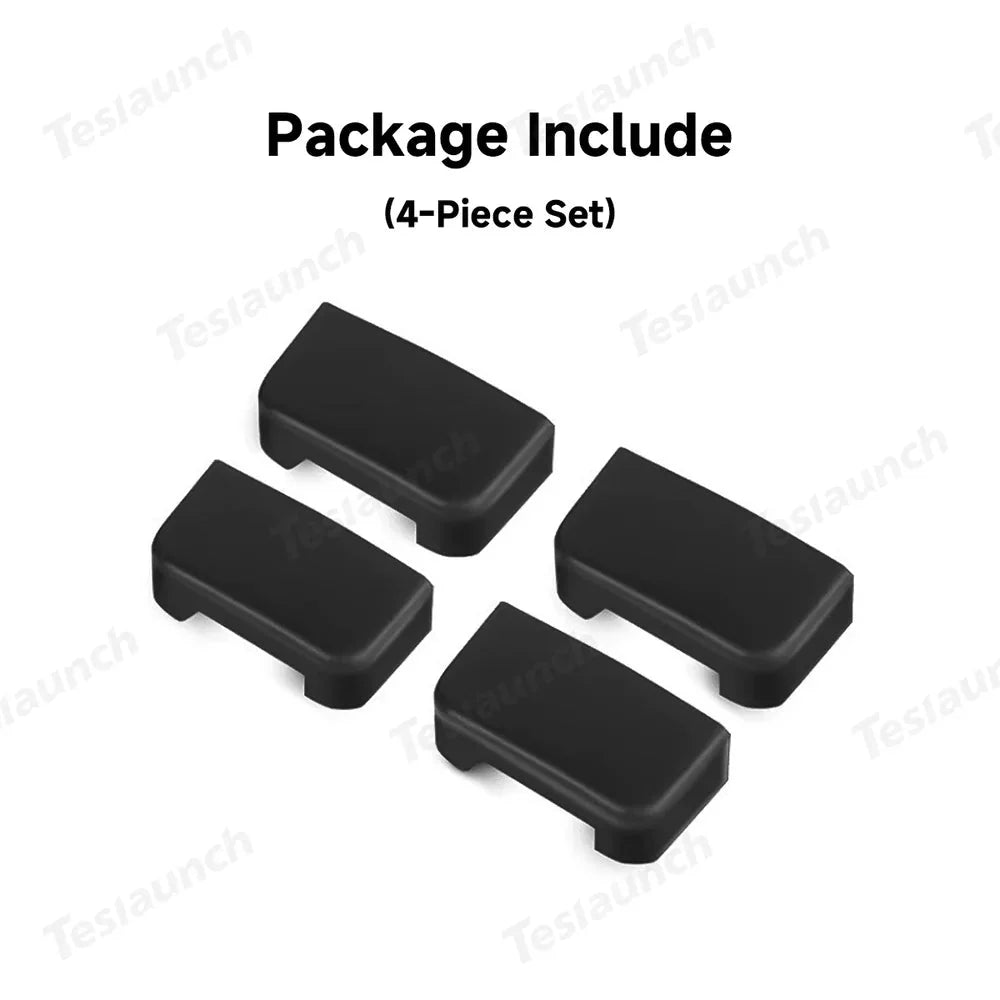 Seat Slide Rail Anti-Kick Cover (4-Piece Set) for Tesla Model Y Juniper 2025+/Model 3 Highland 2024+