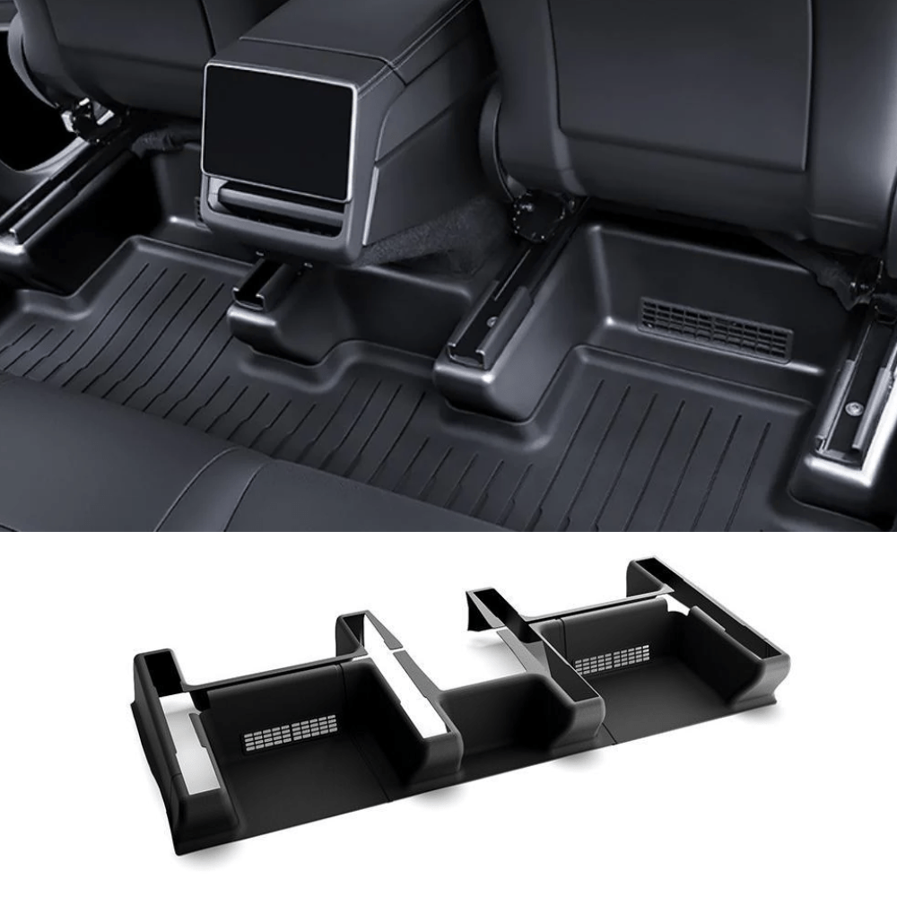 Seat Slide Rail Anti-Kick Guards for Model Y Juniper (5PCS) | Miroken