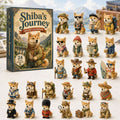 Shiba Inu Advent Calendar 2026 - 24 Acrylic Shiba Hangers