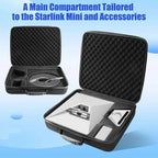 Shockproof EVA Travel & Accessory Case for Starlink Mini