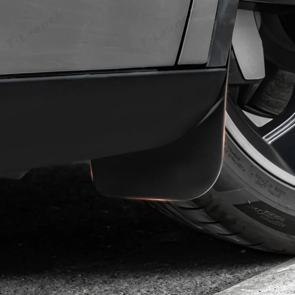 Short Invisible Mud Flaps Splash Guards for Tesla Model Y Juniper 2025+