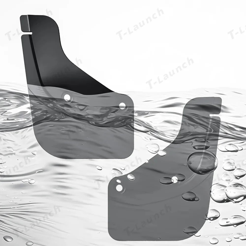 Short Invisible Mud Flaps Splash Guards for Tesla Model Y Juniper 2025+