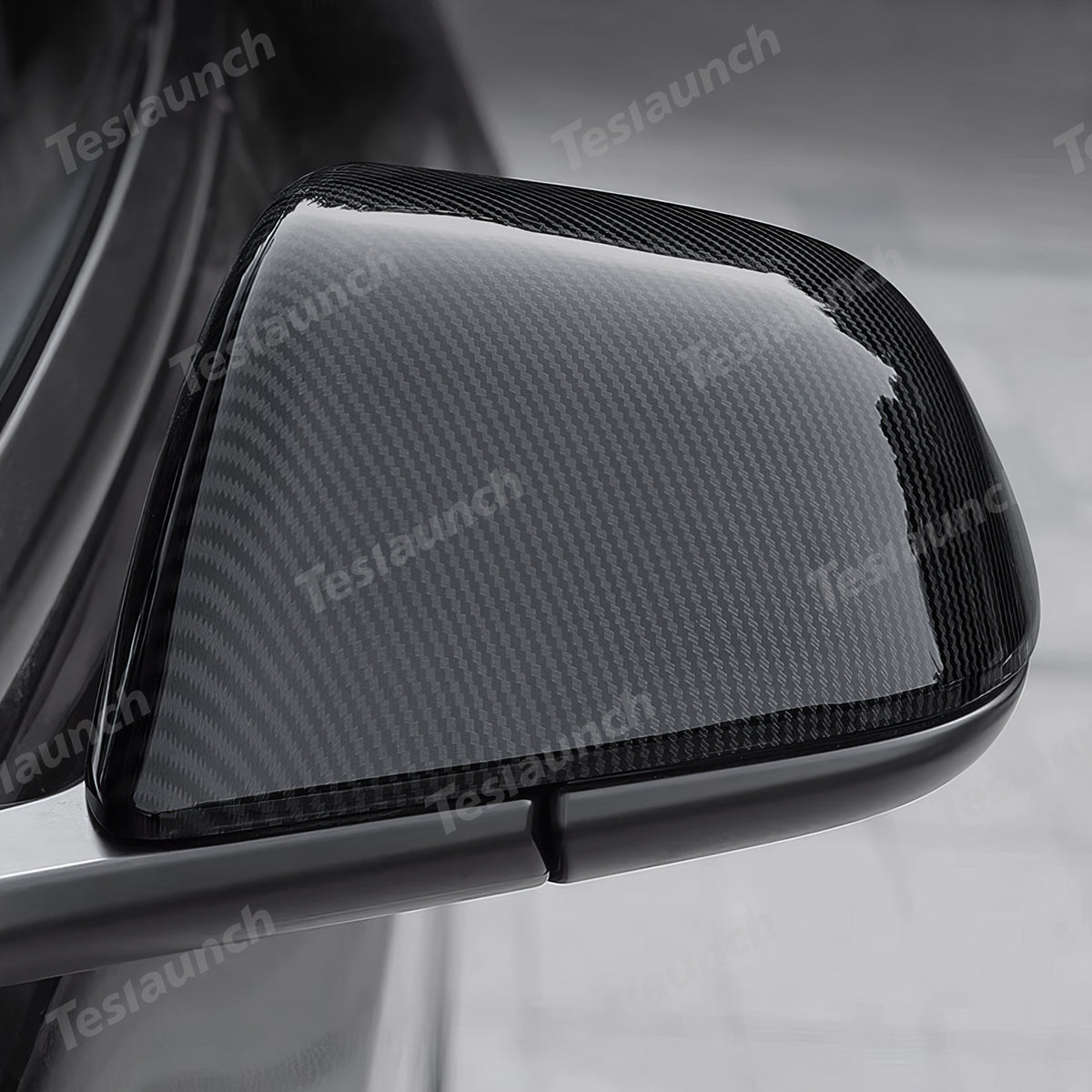 Side Mirror Cover Caps – Protective & Stylish Exterior Trim for Tesla 2024+ Model 3 Highland