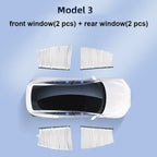 Side Window Track Slide Privacy Curtain Sunshade for Tesla Model 3/Y