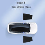 Side Window Track Slide Privacy Curtain Sunshade for Tesla Model 3/Y