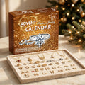Jewelry Advent Calendar 2026 - 24 Gold-Colored Necklaces, Rings and Earrings