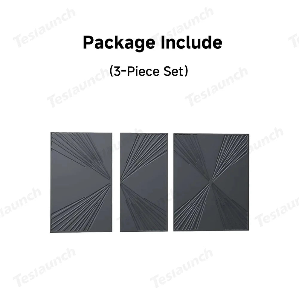 Silicone Center Console Protective Mat for Tesla Model Y Juniper 2025+/Model 3 Highland 2024+