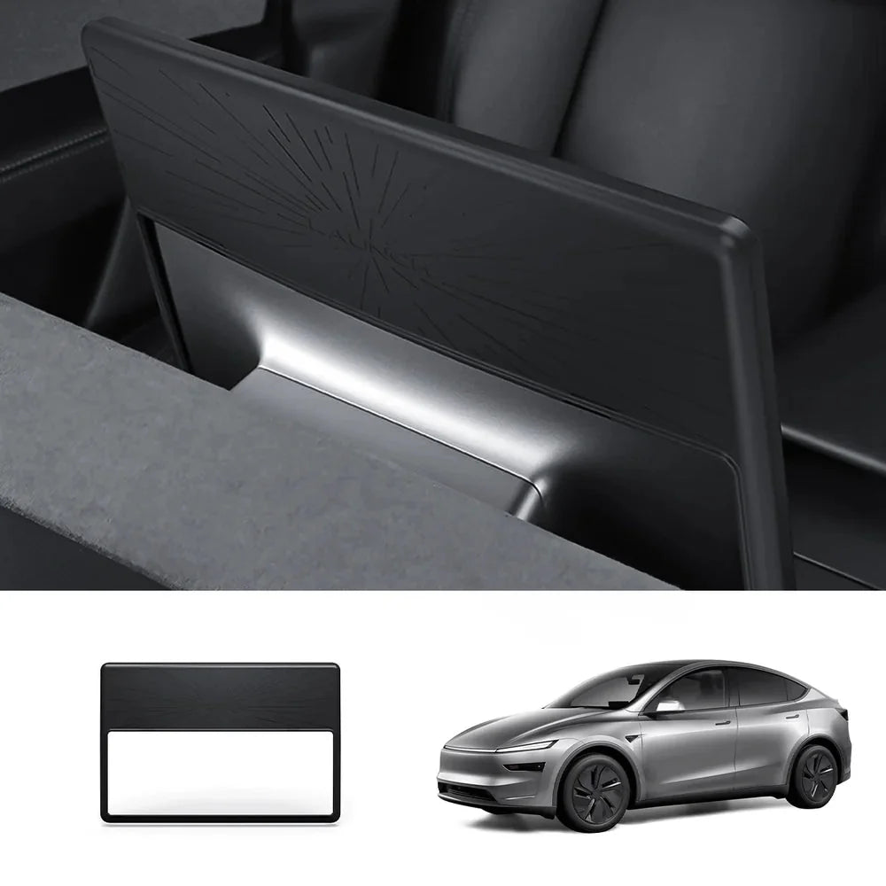 Silicone Center Screen Protection Frame for Tesla Model Y Juniper 2025 / Model 3 Highland 2024+