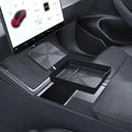 Silicone Console Armrest Box Lower Storage Tray for Tesla 2024+ Model 3 Highland