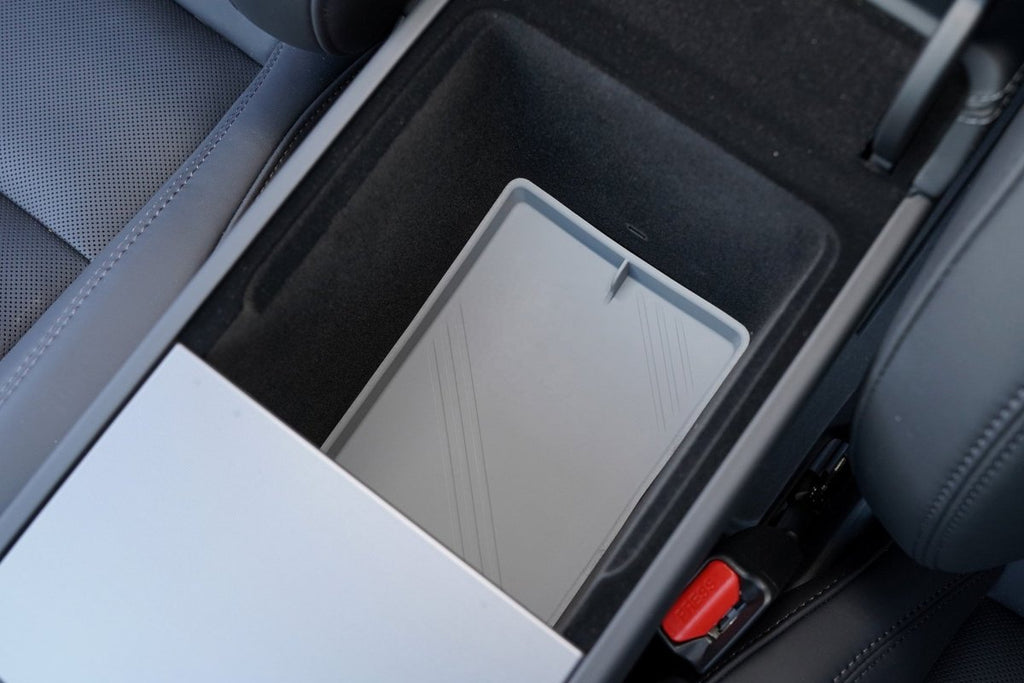 Silicone Console Armrest Box Lower Storage Tray for Tesla 2024+ Model 3 Highland