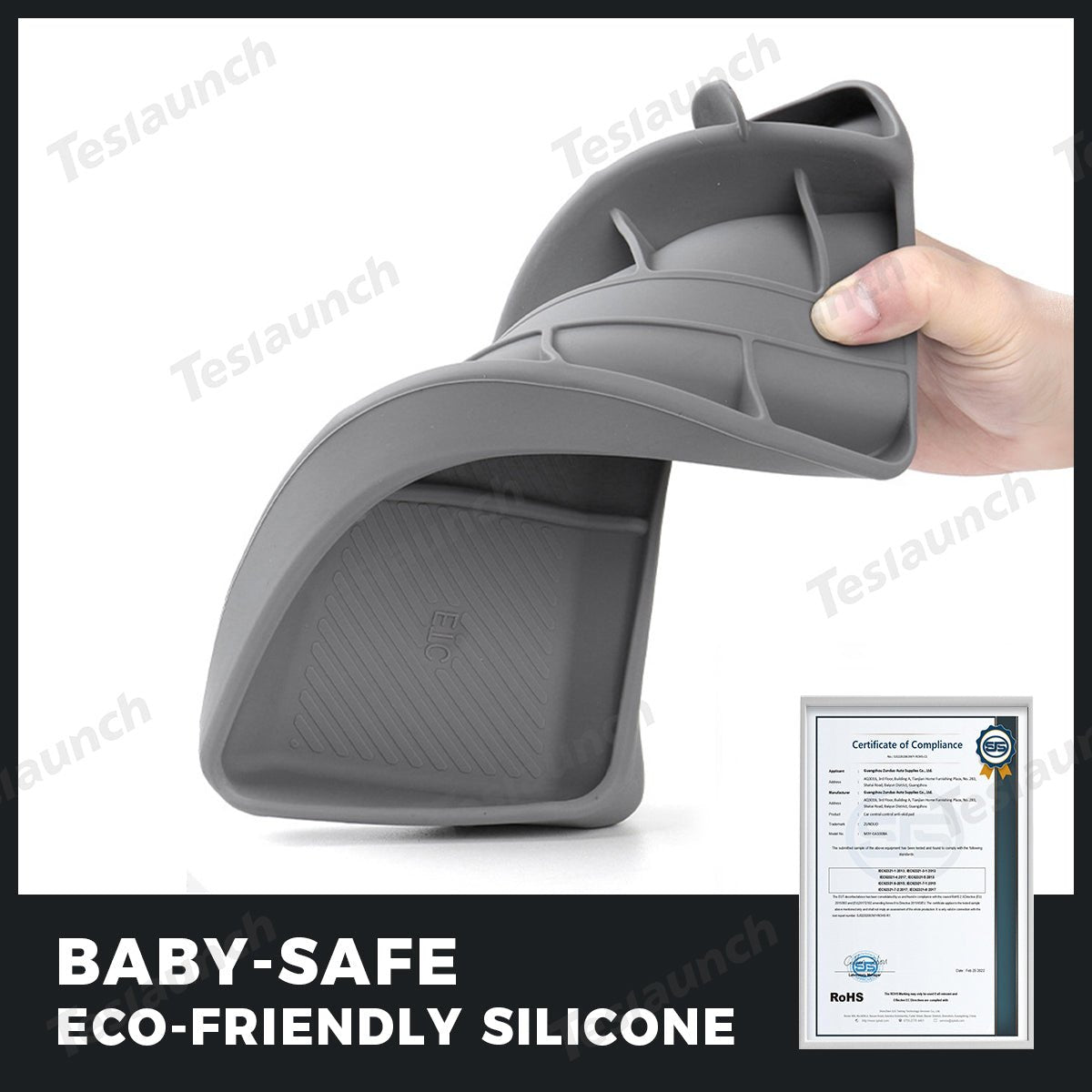 Silicone Dashboard Storage Box for Tesla Model Y Juniper 2025+
