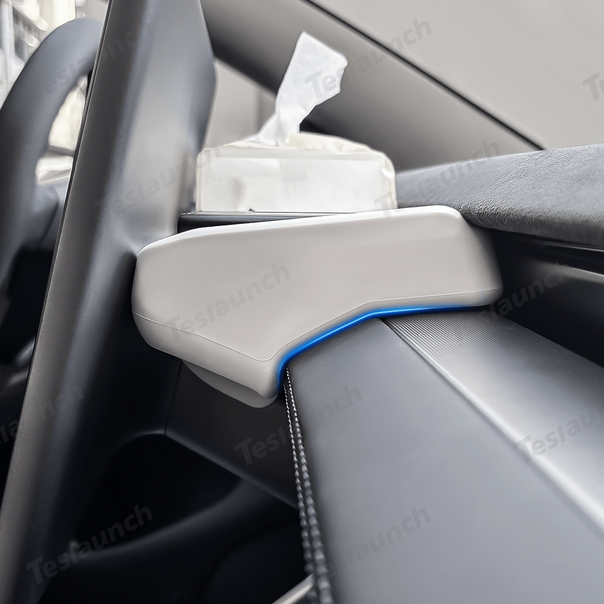Silicone Dashboard Storage Box for Tesla Model Y Juniper 2025+
