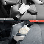 Silicone Dashboard Storage Box for Tesla Model Y Juniper 2025+