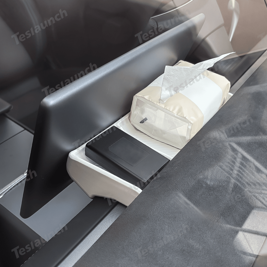 Silicone Dashboard Storage Box for Tesla Model Y Juniper 2025+