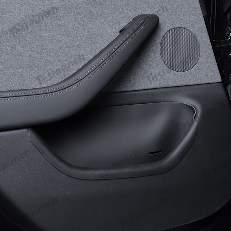 Silicone & TPE Door Slot Storage Box for 2024+ Model 3 Highland