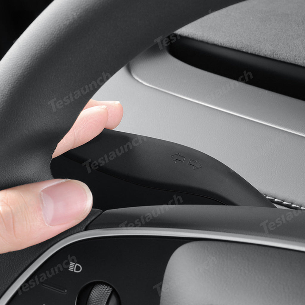 Silicone Turn Signal Stalk Cover for Tesla Model Y Juniper 2025+ (1 Pc)