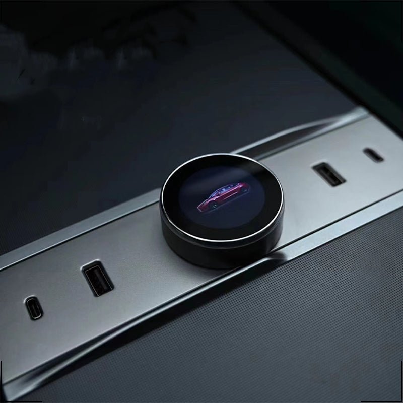 Rotating Gear Shift Knob Dock for Model 3 Highland/Model Y Juniper | Ergonomic Design