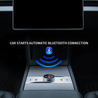 Smart Rotating Gear Shift Dock USB Hub for Tesla Model Y Juniper 2025