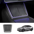 Smart Touch Center Console Wireless Charging Dock with Ambient Light Sync for Tesla Model Y Juniper 2025+ / Model 3 Highland 2024+