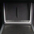 Smart Touch Center Console Wireless Charging Dock with Ambient Light Sync for Tesla Model Y Juniper 2025+ / Model 3 Highland 2024+