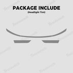 Smoked Tint TPU Headlight and Taillight Protection Film for Tesla Model Y Juniper 2025+