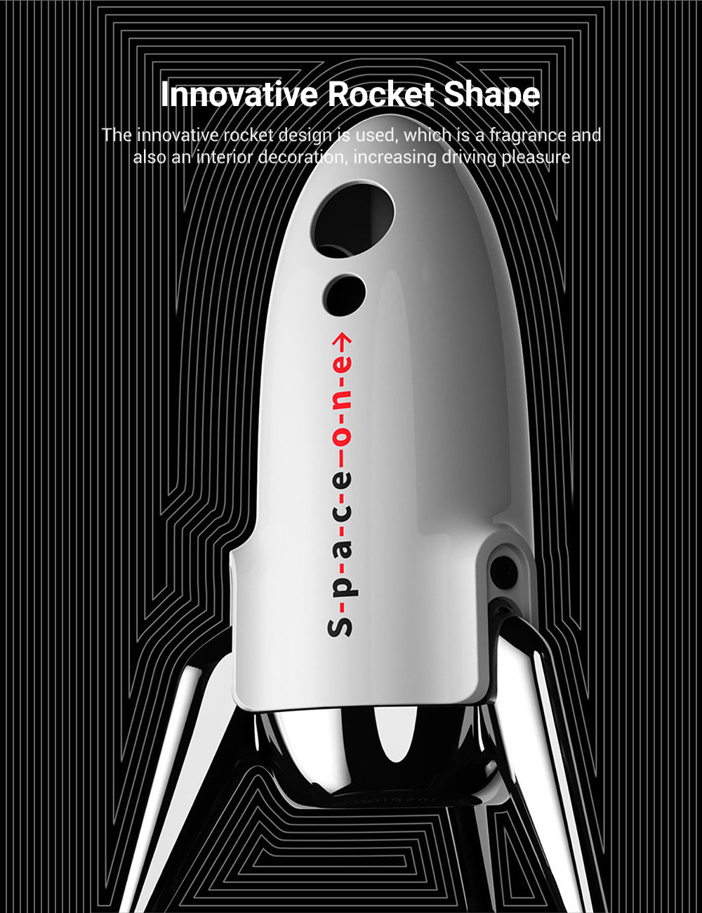 Miroken Space One Rocket Perfume Diffuser for Tesla