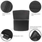 Split Glass Roof Sunshade for Tesla Model Y(2020-2024) Sun Visor Accessories Sun Blocking Heat Shade