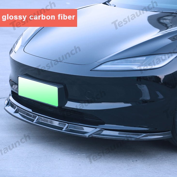 Sports Style Front Bumper Lip Kit for 2024+ Model 3 Highland
