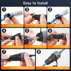 SPX to RJ45 Ethernet Adapter Coupler for Starlink Gen 2