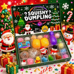 Squishy Dumpling Advent Calendar 2026 - 24 Mini Squishies and 1 Big Surprise