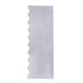 Precise Stainless Steel Cake Smoother with Double Patterns