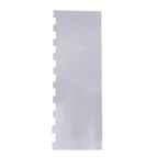 Precise Stainless Steel Cake Smoother with Double Patterns