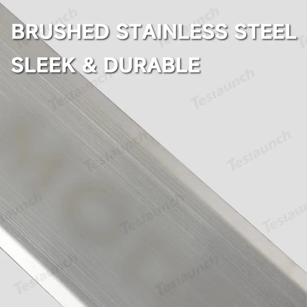 Stainless Steel Door Sill Protection Covers for Tesla Model Y Juniper 2025+