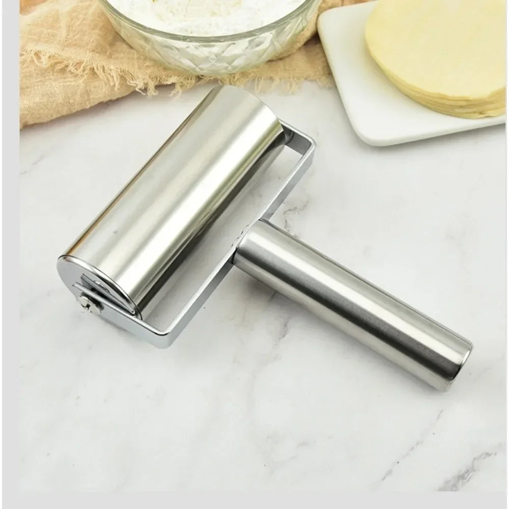 Premium Stainless Steel Non-Stick Rolling Pin for Perfect Baking